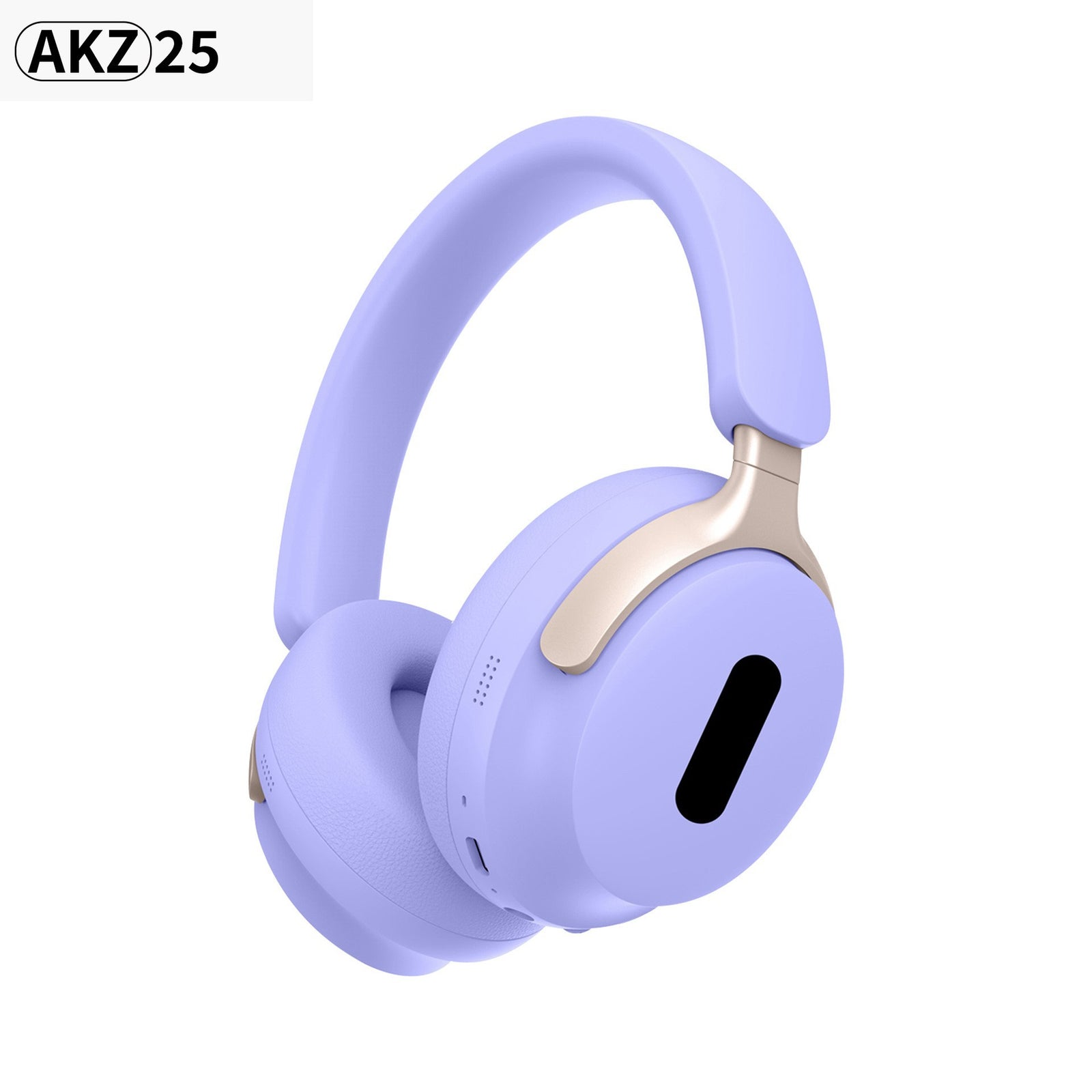 AKZ 25 Wireless Headphones | Over-Ear | Bluetooth 5.3 | Hi-Fi Audio | Long Battery | Purple