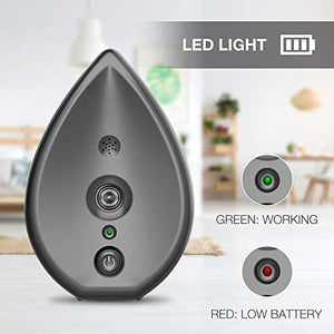 Ultrasonic Dog Bark Deterrent | 50ft Range | Safe Frequency | Indoor Use | Grey