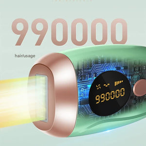 IPL Hair Removal System | 990K Flashes | 5 Levels | Auto/Manual Modes | White