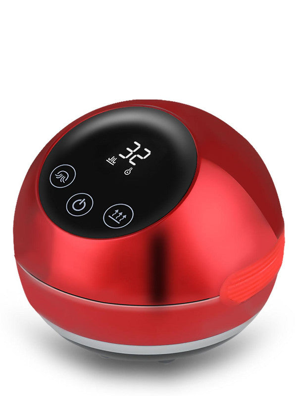 Electric Cupping & Gua Sha Massager | Red | Red Light Therapy | 5 Levels | Rechargeable