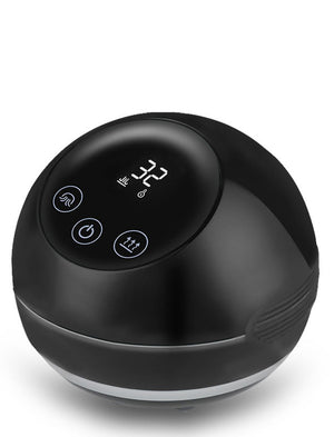 Cupping & Gua Sha Massager | Smart Electric | Red Light & Magnetic Therapy | 5 Levels | Rechargeable | Black