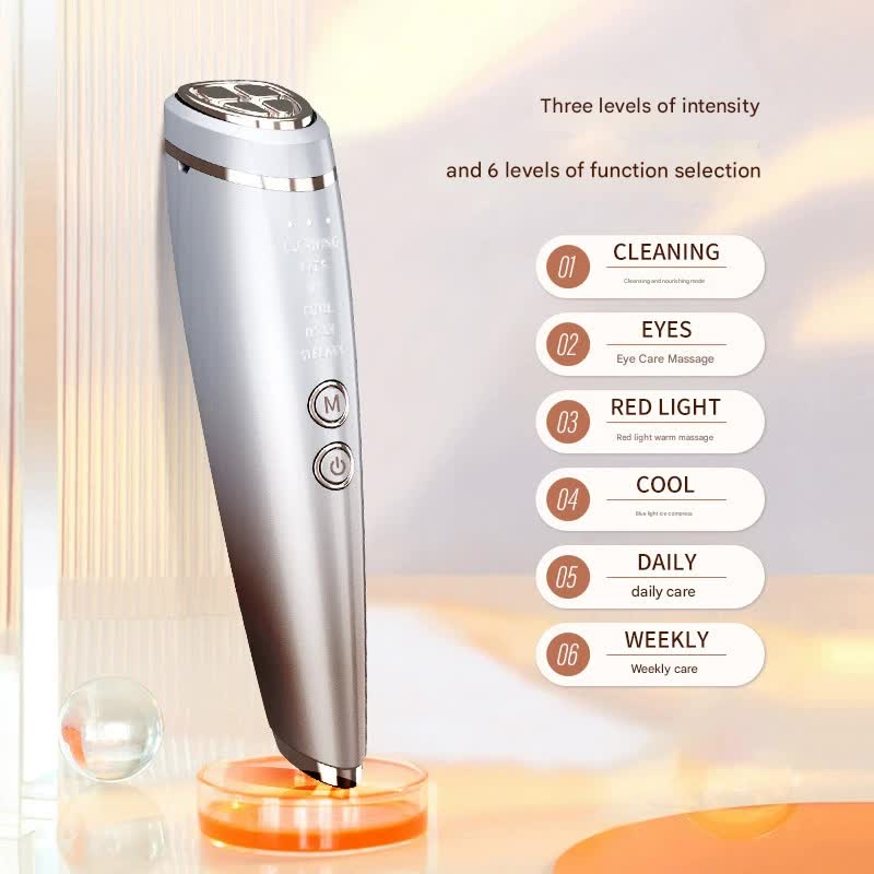 Facial Beauty Device | Gradient | 6 Modes | 3 Intensity Levels | LED Therapy | Magnetic Charging