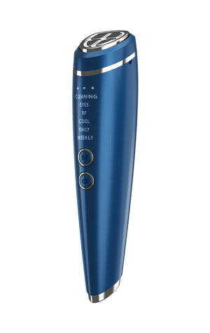 Facial Beauty Device | Blue | 6 Modes | 3 Intensity Levels | LED Therapy | Magnetic Charging
