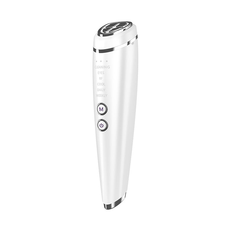 Facial Beauty Device | White | 6 Modes | 3 Intensity Levels | LED Therapy | Magnetic Charging