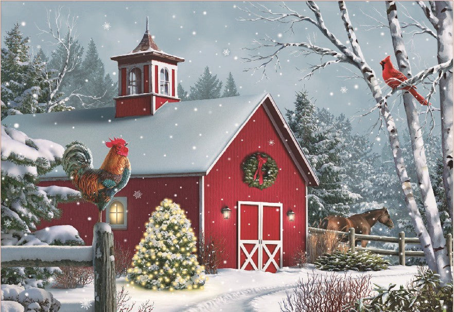 Christmas Eve Puzzle | Holiday-Themed Art | Festive Jigsaw Puzzle