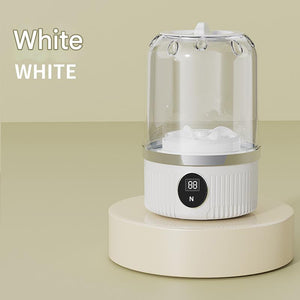 Mini Washing Machine | White | USB Powered | Travel-Sized | Automatic Cleaning