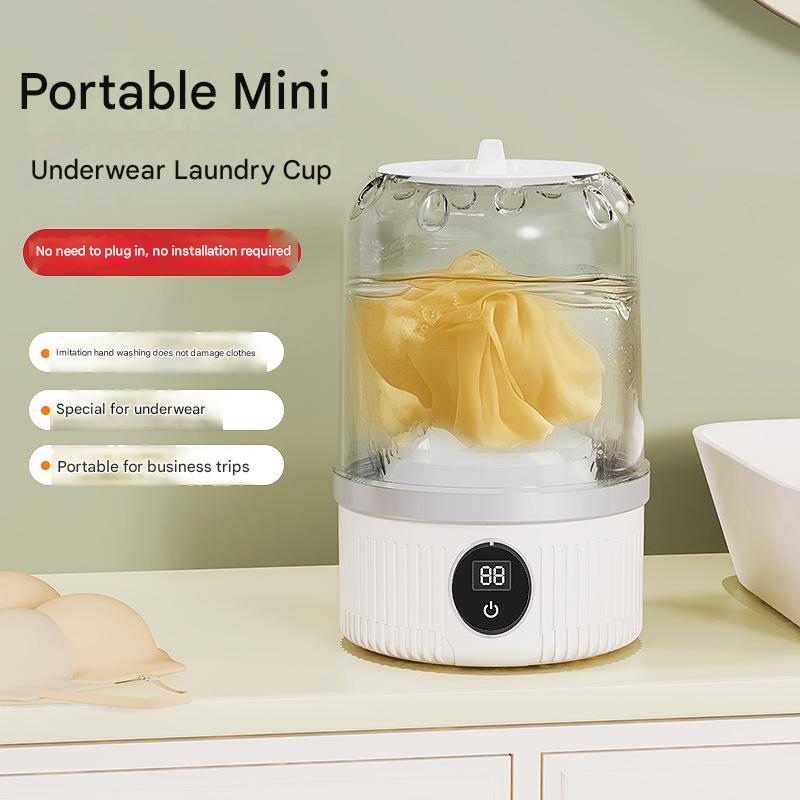 Mini Washing Machine | Blue | USB Powered | Travel-Sized | Automatic Cleaning