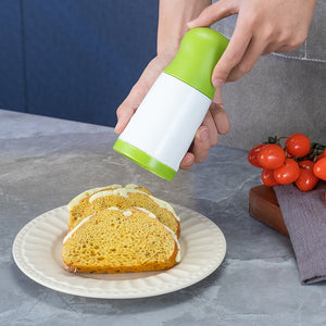 Herb Grinder & Spice Mill | 2PCS | Manual Rotary | Stainless Steel Blades | Green & White