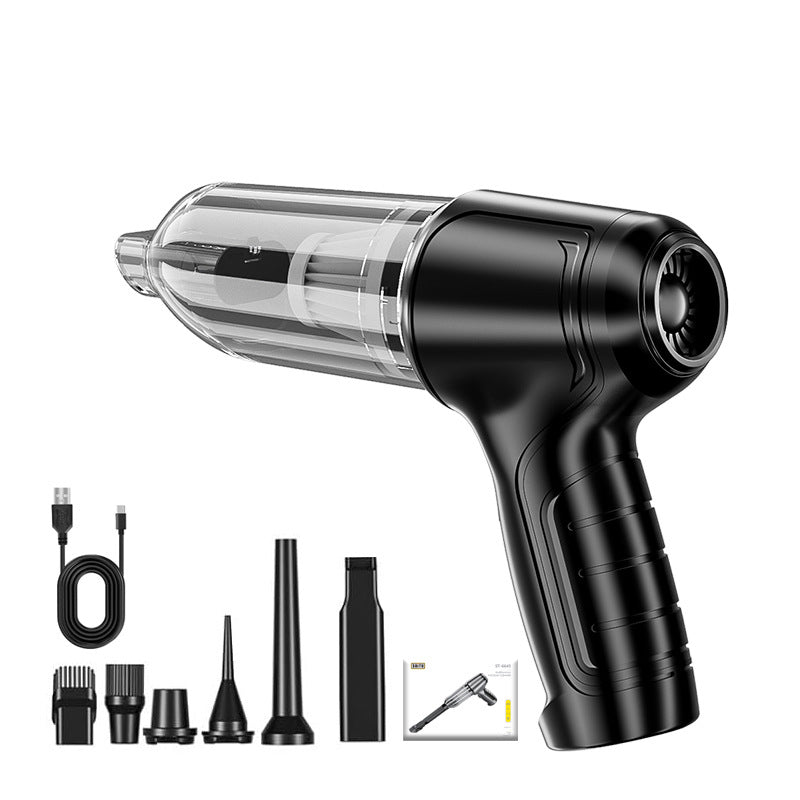 Cordless Handheld Vacuum Cleaner 3-in-1 | 12000Pa Suction & Air Duster Blower | Black