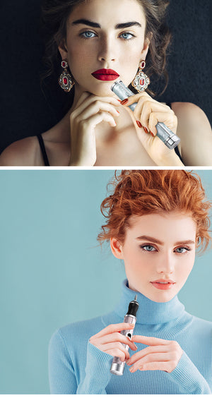 Cordless Electric Nail Drill Pen | Professional Rechargeable Manicure & Pedicure Kit | Grey