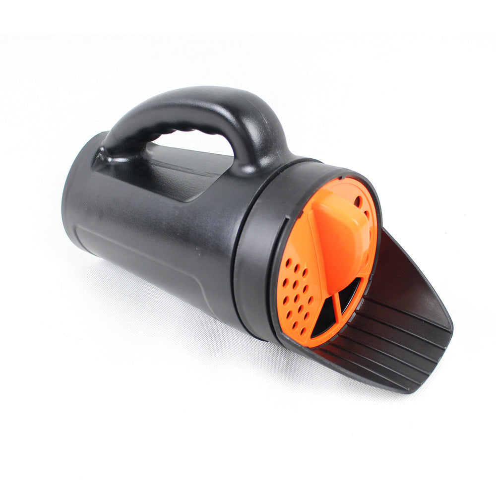 Garden Seeder | Premium Versatile Seed & Salt Spreader | Orange & Black