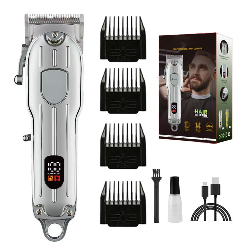 Electric Hair Clipper | Professional | Advanced Trimmer | Silver