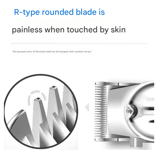 Electric Hair Clipper | Professional | Advanced Trimmer | Silver