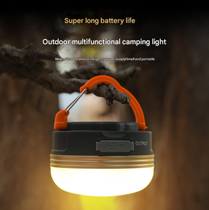 LED Camping Lantern | Compact Rechargeable | 300 Lumen, 3 Modes, Magnetic Base & Power Bank