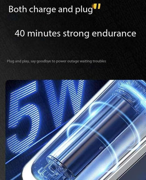 Professional Cordless Hair Clippers | USB Rechargeable | LED Display | Silver