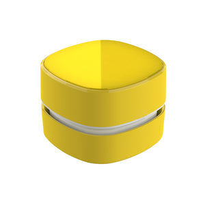 Mini Desktop Vacuum | Rechargeable Cordless | Desk, Keyboard, Crumb & Dust Cleaner | Yellow