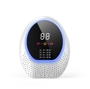 Ozone & UV-C Air Purifier | Rechargeable with Remote | Portable Odour Eliminator | White