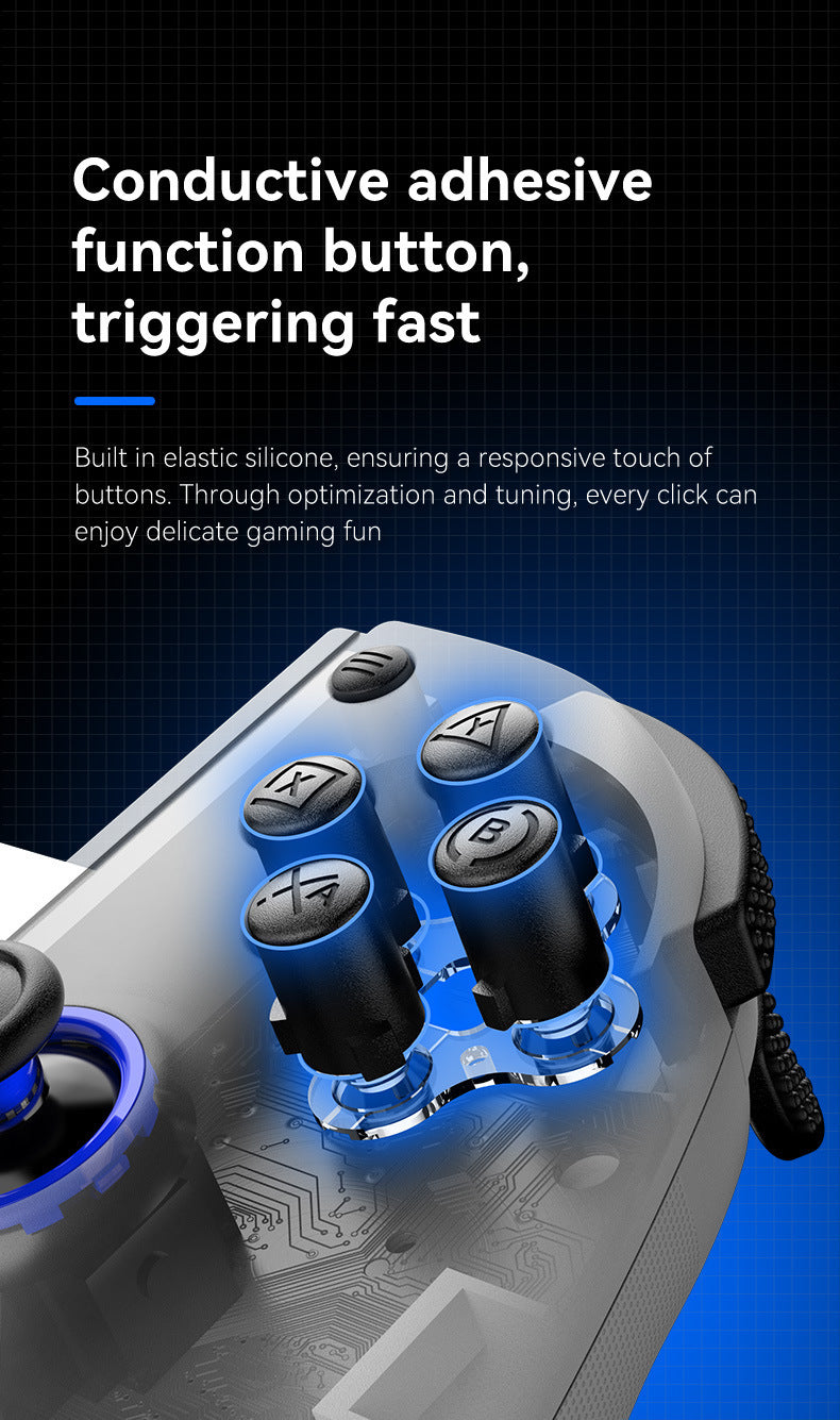 Telescopic Gaming Controller | Multi-Platform | Hall Triggers & 3D Joysticks | Macro Programming | Black with Radiator