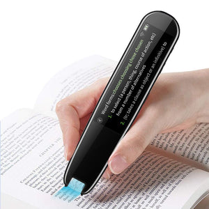 AI Translator Pen | 112+ Languages | Offline Mode | HD Touchscreen & Dictionary | Black
