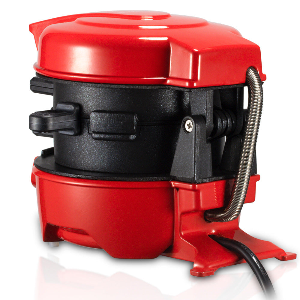 Sandwich & Burger Maker | Quick Multi-Layer Cooker with Egg Plate | Red