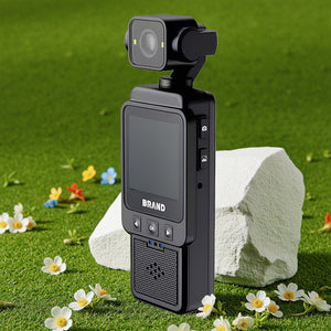 Compact Body Camera | 180° Rotatable Lens | Night Vision | WiFi & Fill Lights | Black + 32GB