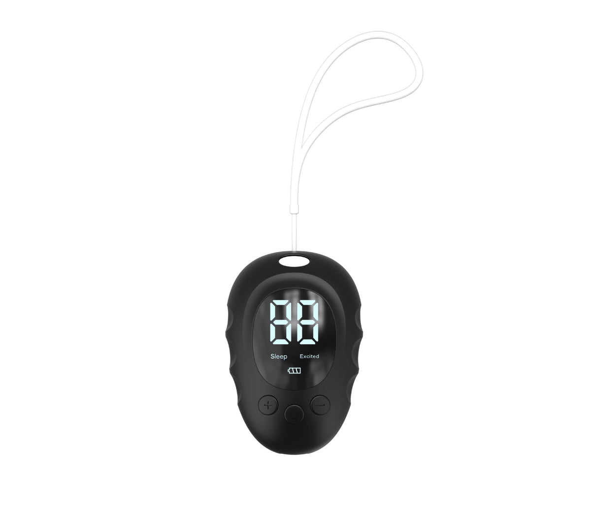 Sleep Aid Device | Handheld Microcurrent Pulse Massager | USB Rechargeable | Black Finish