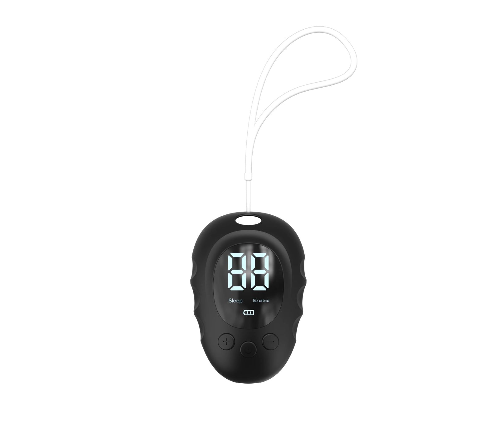 Sleep Aid Device | Handheld Microcurrent Pulse Massager | USB Rechargeable | Black Finish