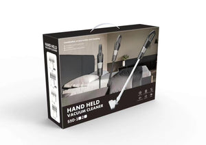 Cordless Vacuum Cleaner 2-in-1 | Handheld & Stick | Detachable Water Tank & Dust Mite Remover | Black
