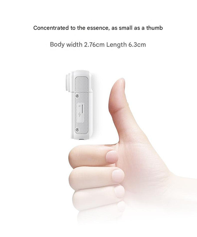Mini Camera 2.7K | Thumb-Sized | 180° Rotatable Lens with Magnet Mount | Black + 32GB
