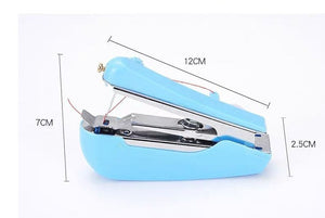 Mini Handheld Sewing Machine 2PC | Portable Manual Stitching Tool | Quick Fabric Repairs | Blue