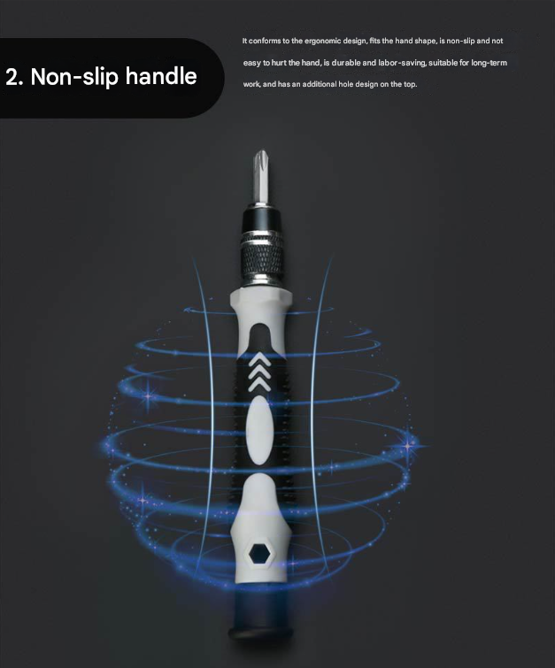 Precision Screwdriver Set 115-in-1 | Magnetic Repair Kit for PC, Laptop, Phone & Electronics | Blue & Black