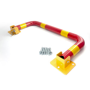 Arch Parking Barrier | Fold Down Security Locker | Keyed Alike Lock System