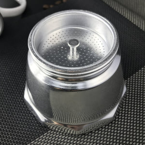 Afternoon Tea Vintage Porcelain Ceramic Italian Stove Top Espresso Coffee Maker | 3-4 Cups | 200ml