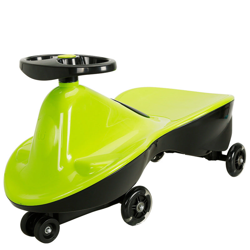 Green-Glide Walker Swing Car | Twist Car Ride On Toy | Italian Designer for Children | Outdoor