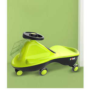 Green-Glide Walker Swing Car | Twist Car Ride On Toy | Italian Designer for Children | Outdoor