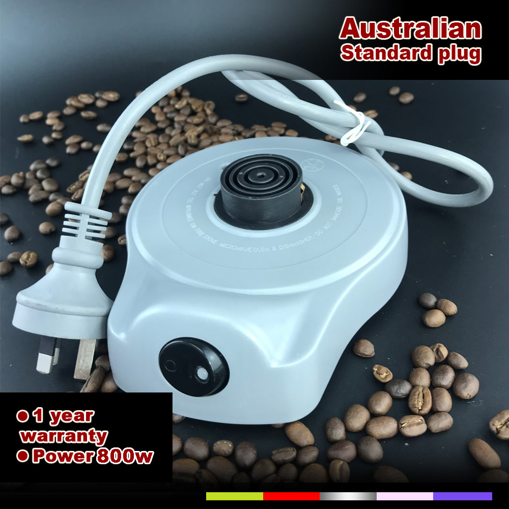 Green Electric Turkish Greek Arabic Coffee Maker Pot | Automatic Sensor | Anti-Overflow
