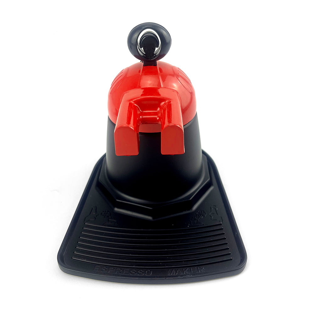 Red Mini Espresso 2-Cup Ceramic Coffee Maker | Moka Coffee Maker | Italian Classic Design