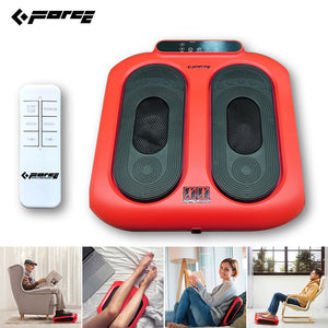 Red Massage Device | Pain Relief for Feet & Calves | Improves Circulation | Remote Control