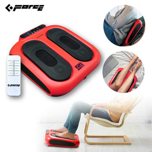 Red Massage Device | Pain Relief for Feet & Calves | Improves Circulation | Remote Control