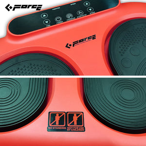 Red Massage Device | Pain Relief for Feet & Calves | Improves Circulation | Remote Control