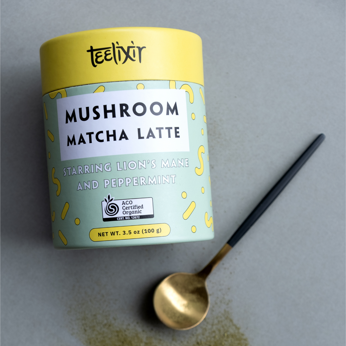 Teelixir Organic Mushroom Matcha Latte | 1Kg