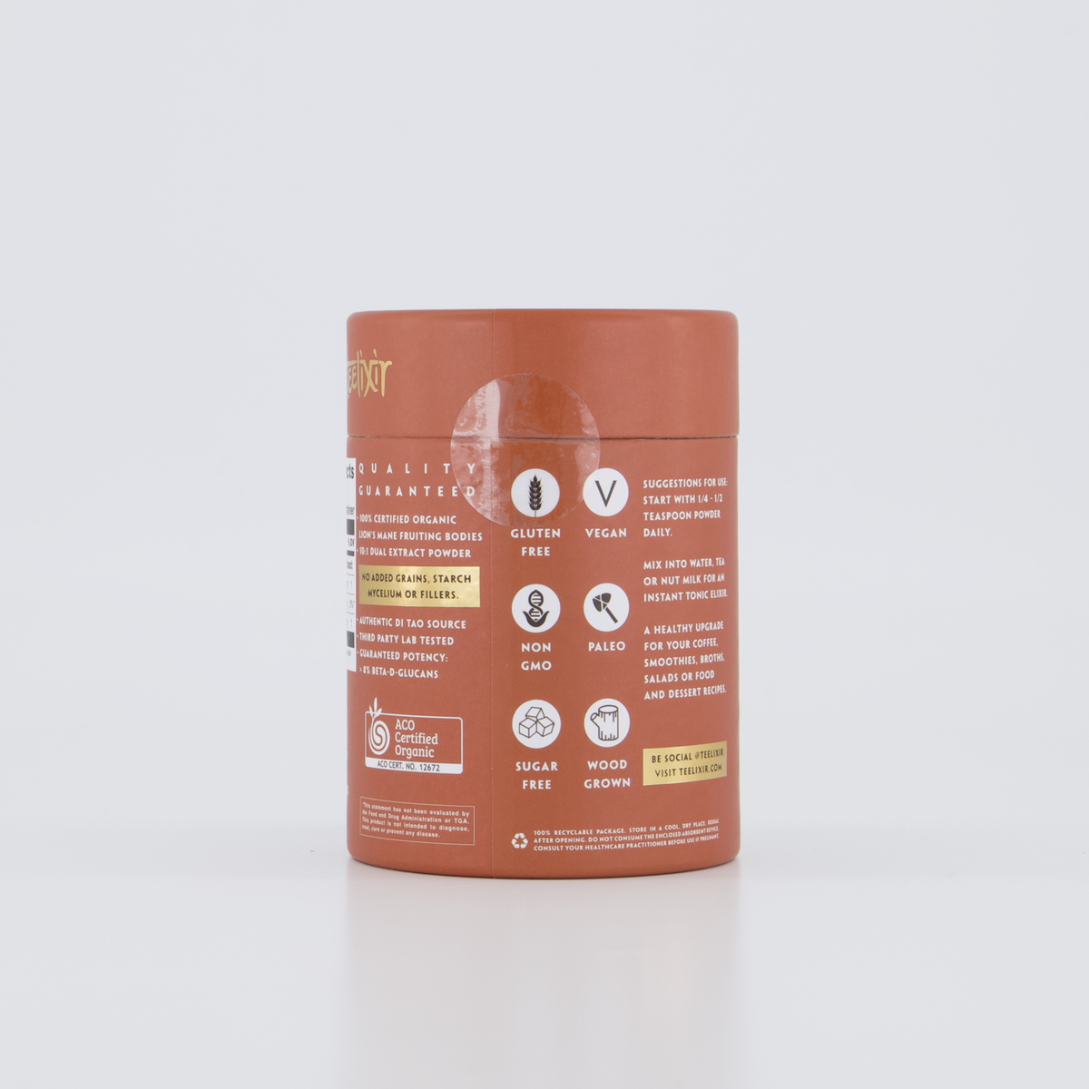 Teelixir Mushroom Probiotics | 100g