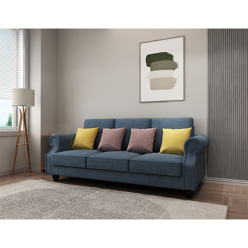 The Cozy Cloud 3 Seater Sofa | Soft Cushioned Lounge Seating | Modern Minimalist Design