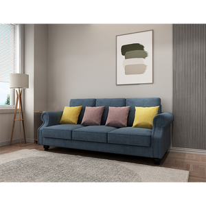 The Cozy Cloud 3 Seater Sofa | Soft Cushioned Lounge Seating | Modern Minimalist Design