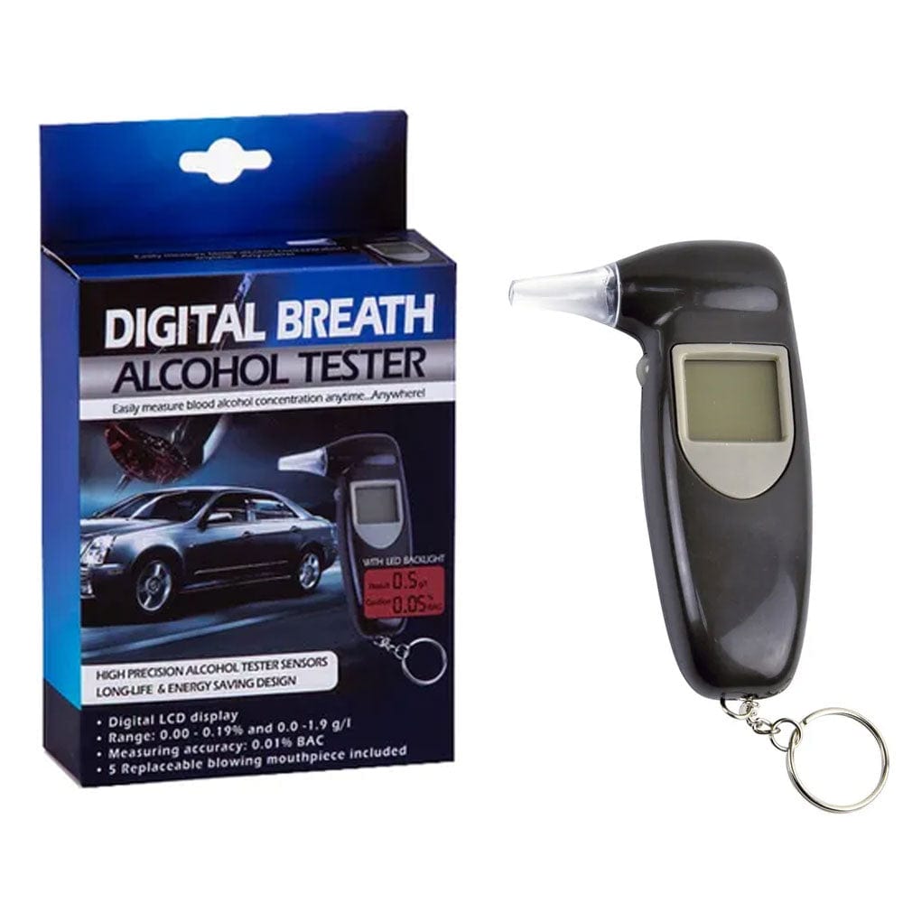 Breathalyzer | Digital LCD Alcohol Breath Tester
