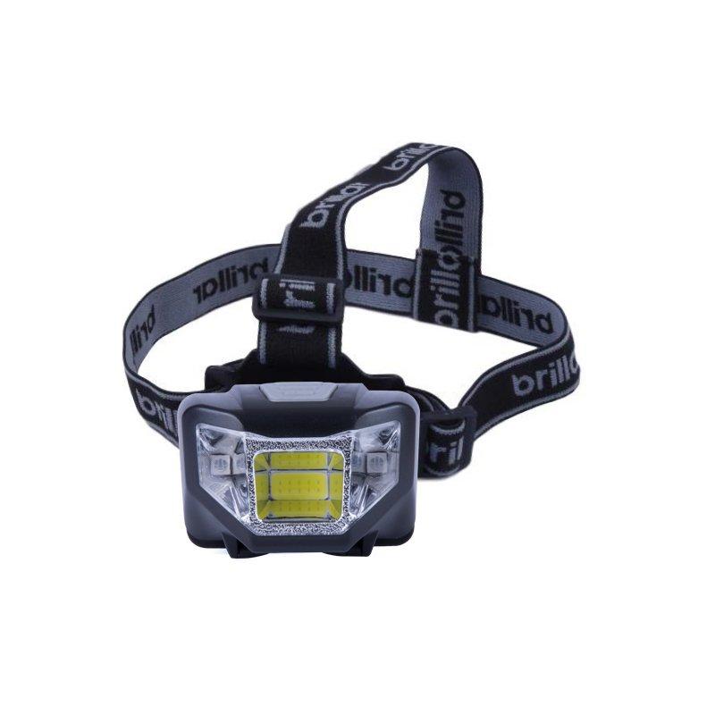 5 Mode Headlamp with COB LED Technology | Blue/Black | Black