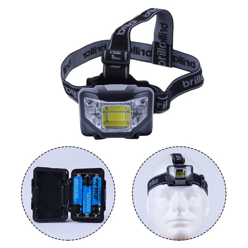5 Mode Headlamp with COB LED Technology | Blue/Black | Blue