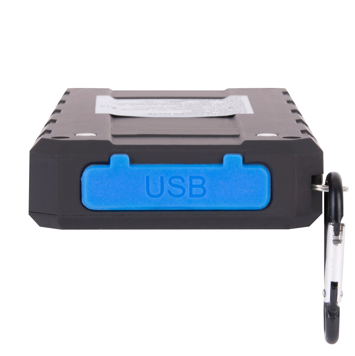 Brillar 8000mAh Solar USB Power Bank | 200 Lumens LED Torch