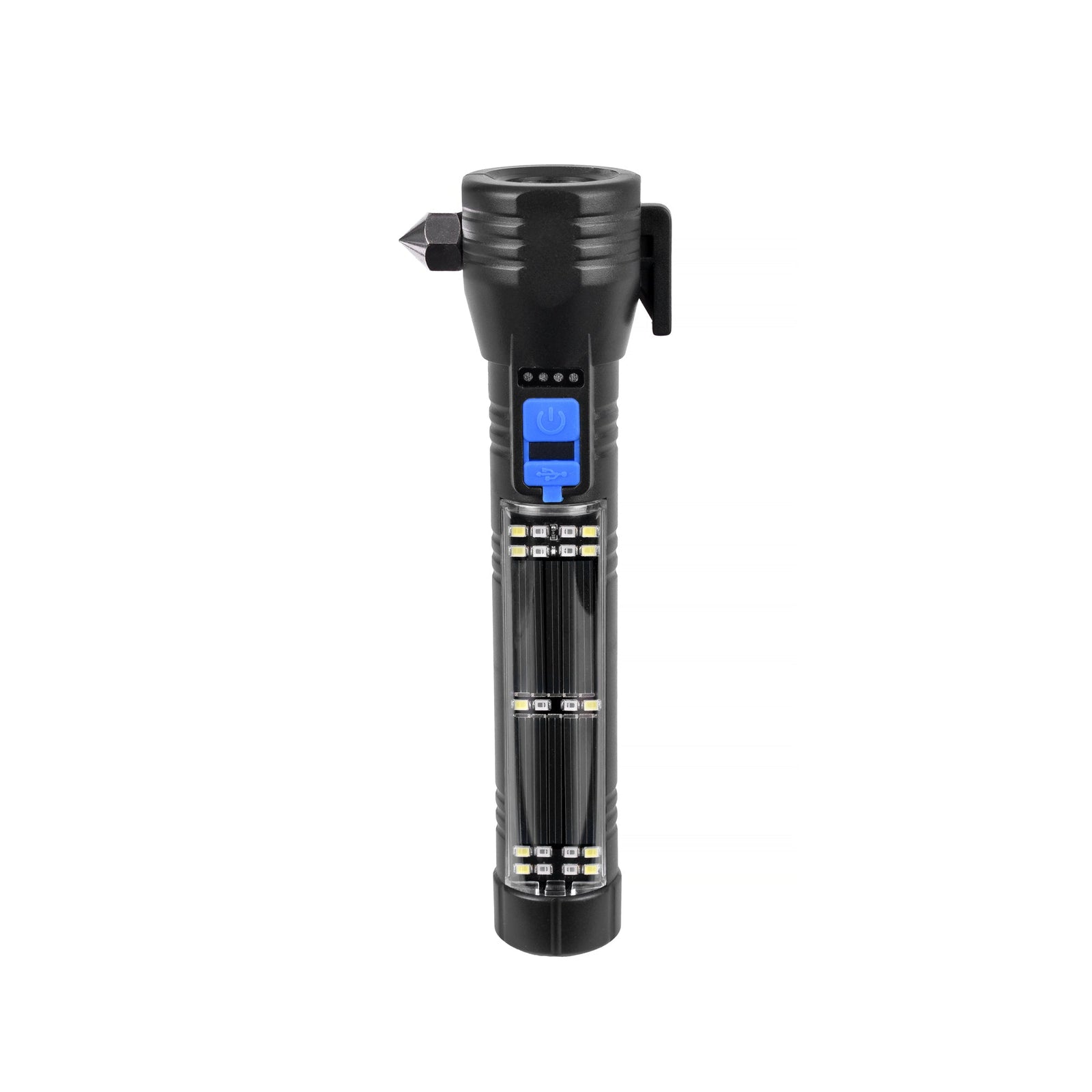 Brillar 150 Lumen Solar Power USB Rechargeable Multifunction Trekking Torch