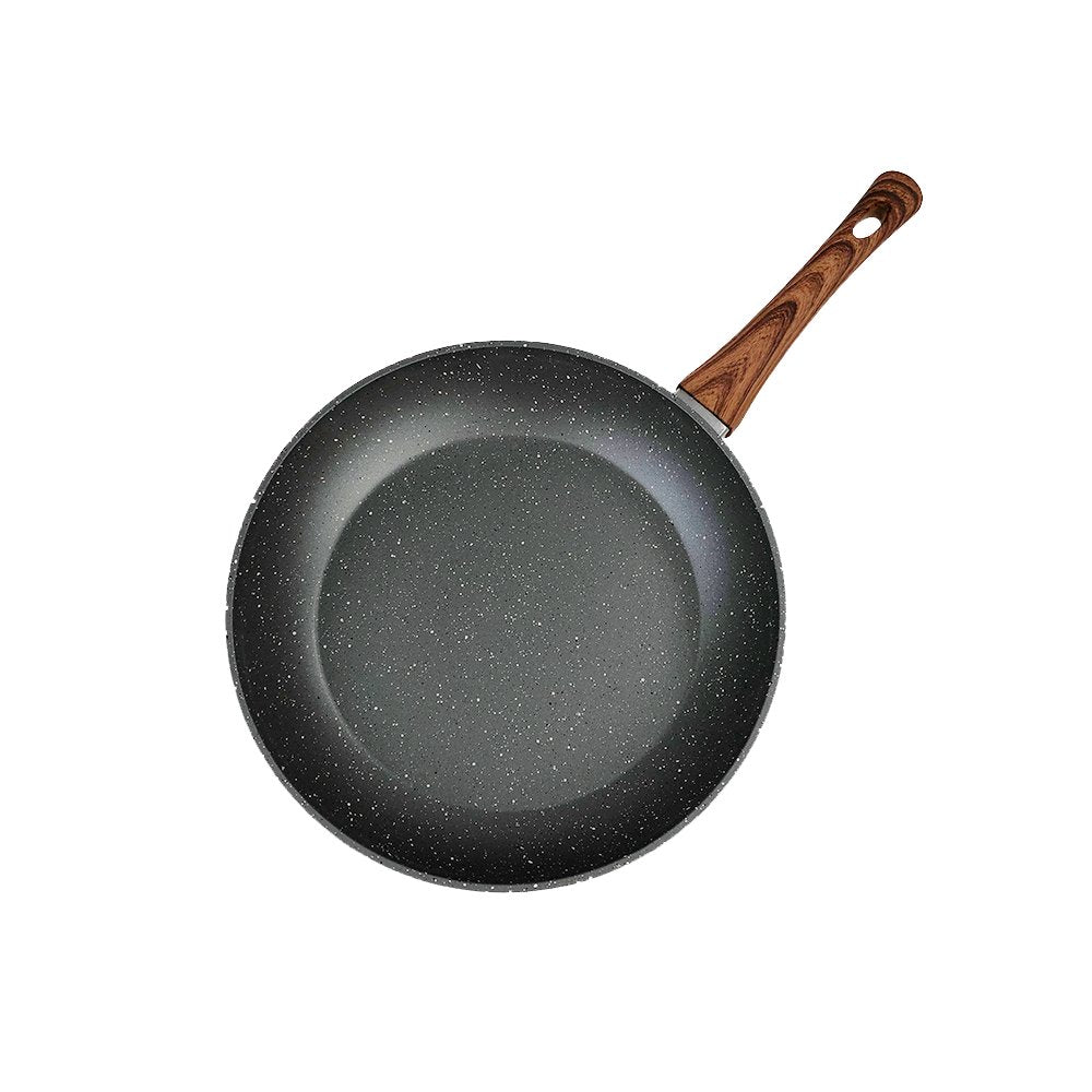 28cm PFOA-Free Non-Stick Frypan | Wooden Look Handle